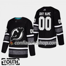 Adidas Maillot de Hockey New Jersey Devils Personnaliser 2019 All-Star Noir Authentic - Enfant